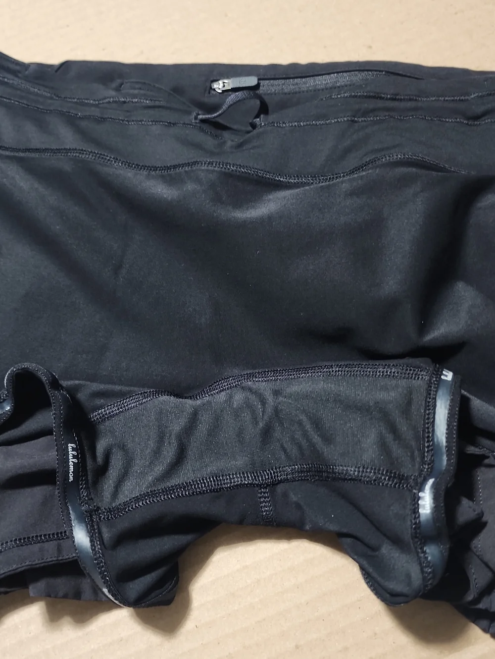Lululemon Play Off The Pleats Skirt/Skort, Black, Size 10